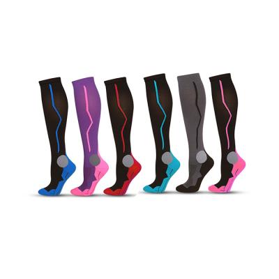 China Breathable Promotional Sports Elastic Non Slip Compression Wear Resistant Socks for sale