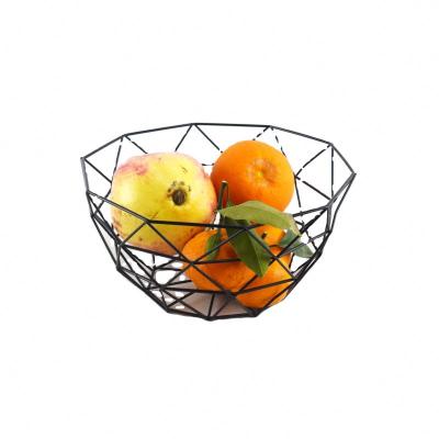 China CLASSIC Professional Supply Simple Design Round Fruit Display Basket Dish Tray for sale