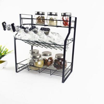 China Factory Price Simplicity CLASSIC Chinese Modern Kitchen Shelves Spice Rack Organizer for sale