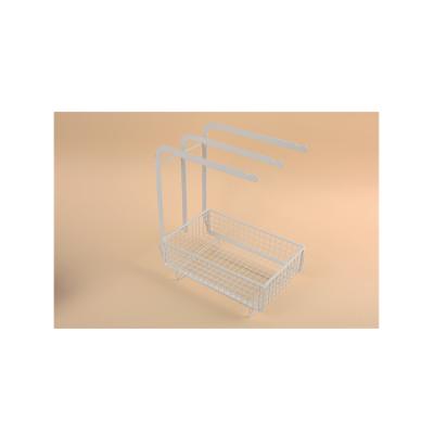 China Wholesale Cheap Price Household Goods Storage Wholesale Purpose Kitchen Wrought Iron Rag Multi Storage Rack for sale