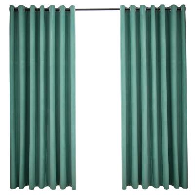 China Blackout 103 Nano Fleece Matte Short Curtains Multilayer Composite Blackout Curtain Fabric For Home for sale