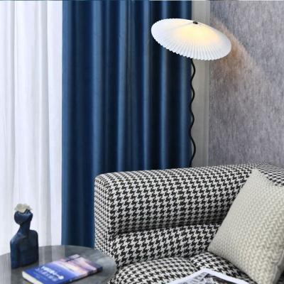 China Blackout 82 modern minimalist thickened texture jacquard blackout marble curtains light up luxury curtain fabric for living room for sale