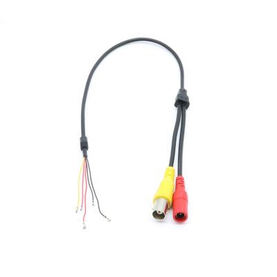 China cctv camera factory supply waterproof bnc wire dc cctv camera adapter cable bnc camera cable for sale