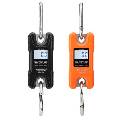 China Tare; Lock ; Electronic Crane Scale Auto Hot- 500KG Weiheng Digital Weighing Hook Hanging Scale WH-C500 for sale