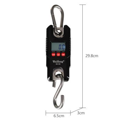 China For Item Weighing HOT Weiheng C300 300kg 660lbs Digital Hanging Scale Weighing Scale for sale