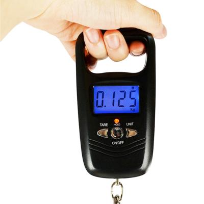 China Tare; Lock ; Automatic Electronic Fishing Hanging Scale- 110lb 50kg Weight Scale Portable Digital Hook Balance WH-A17 for sale