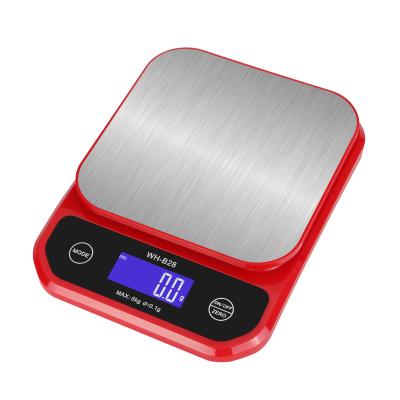 China For Baking USB Recharging Waterproof Touch Screen Kitchen Scale 10kg With Kg G Pound Ounce for sale