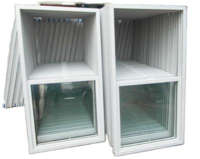 China Sliding Stain PVC Material Doors And Windows, Blind for sale