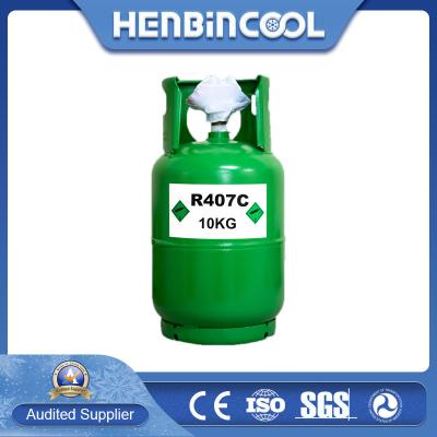 China 99.9% Purity R407c Air Conditioner Refrigerant Industrial Grade for sale