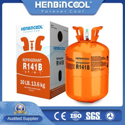 China Reinheit 99,99% R141b Kühlmittel Refrigerant R141b Gas 13,6 kg zu verkaufen