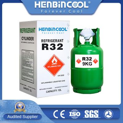 Cina Industria Refrigerant R32 10 kg Frigorifero 99,9% R32 HFC Frigorifero in vendita