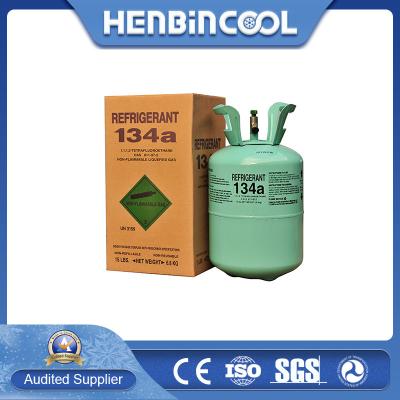 China 99.99 Pureza R134A Gas CH2FCF3 R134a Inoxidable Freón 30 Lb en venta