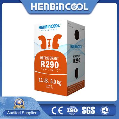 China 5 kg de cilindro desechable de gas refrigerante de freón R290 en venta