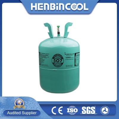 China Odorless HFC Refrigerant Gas R507 Refrigerant Hcfc22 Hfc125 Formula for sale