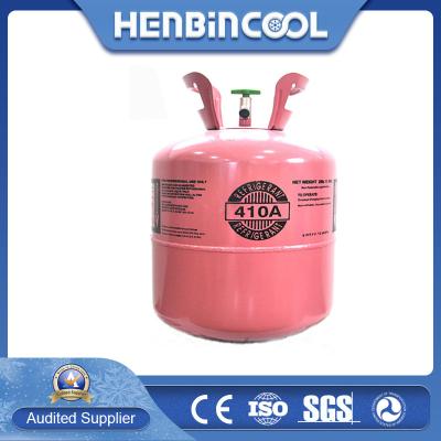 China Disposable 11.3kg R410A Refrigerant 25lb Cylinder High Purity for sale