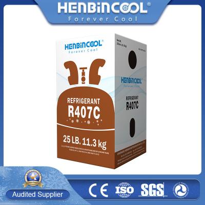 China Inodor 13.6kg Refrigerante R407c Ar condicionado Refrigerant 30lb à venda