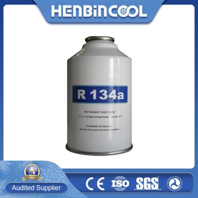 China Gas Refrigerant R134A 340g 2 Slice Can for sale