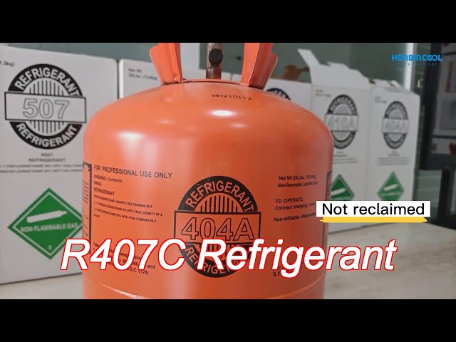 R22 R410A R404A R407C Refrigerant 99.99% 407C Refrigerant Gas