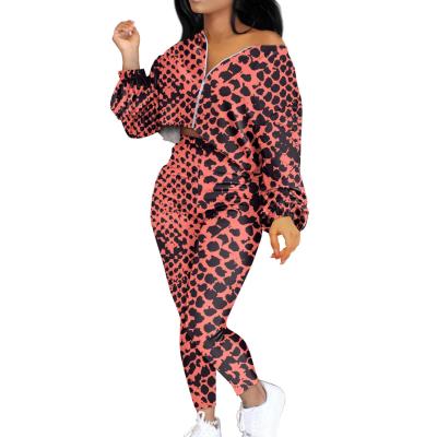 China OEM Breathable Custom Women Designer Casual Two Piece Pants Set Plus Size 2 Piece Tracksuit Set For Women for sale