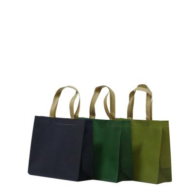 China Handled Promotional Cheap Waterproof Reusable Non Woven PP Non Woven Retail Shopping Bags for sale