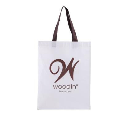 China Factory Made Custom Full Color Handled Printed Recycled Non Woven Shopping RPET BAG for sale