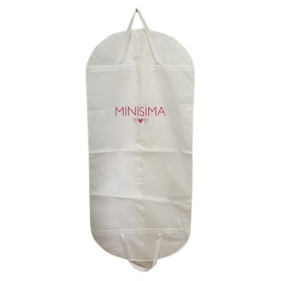 China Factory Price Eco-friendly Custom Printed Non Woven Garment Bag Wedding Dress Bag Long Suit Cover for sale