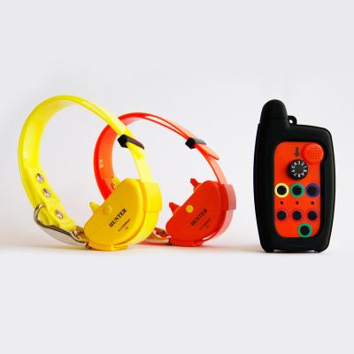 China WATERPROOF DOG SHOCK TRAINER SUSTAINABLE FOR 2 HUNTING DOGS RANGE 2 Km for sale