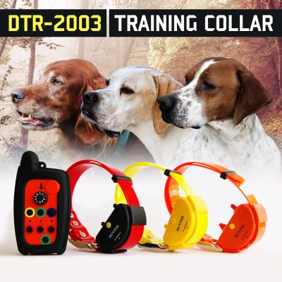 China WATERPROOF DOG SHOCK TRAINER SUSTAINABLE FOR 3 HUNTING DOGS RANGE 2 Km for sale