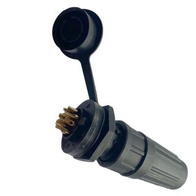 China Z108 Automotive Male And Circular Cables And Female Electrical Plug 7/8/9/10 Pin Connectors for sale