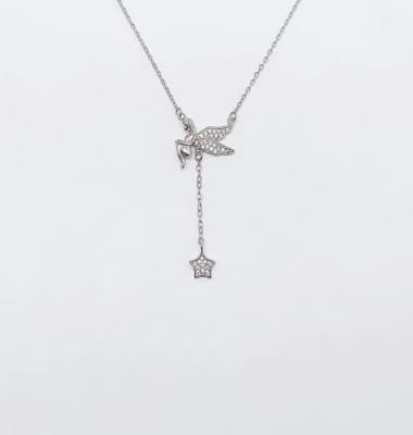 China CLASSIC High Quality Wings Star Sign Korean Delicacy Customized Necklace Simple Cute for sale