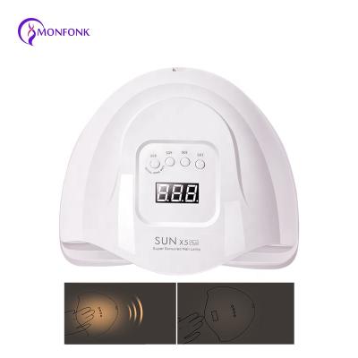 China Durable Auto Nail Dryer Timer Nail Art Polish Tool Faster Sensor Nail Gel Setting UV Lamp Dryer Machine For Toenail Foot Toenail for sale