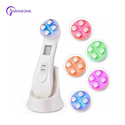 China High Frequency Facial Ultrasonic Facial Massager Equipment Anti Face Lift Machine RF EMS Wrinkle Removal Lifting Skin Care for sale