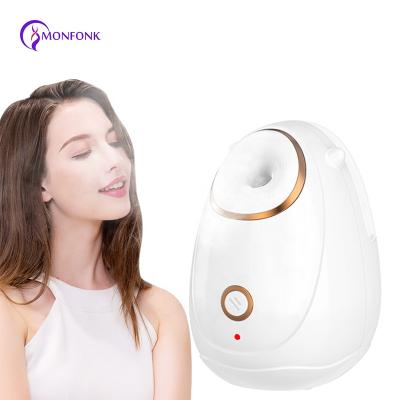 China Portable Electric Cheap Nano Steamer Handheld Professional Moisturizer Face Non Slip Base Steamer Humidifier For Face for sale