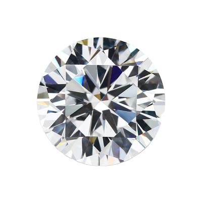 China Jewelry Making Round Blank Moissanite 3.0mm- 12.0mm Loose Diamond Beads DEF Color VVS Moissanite Diamond for sale