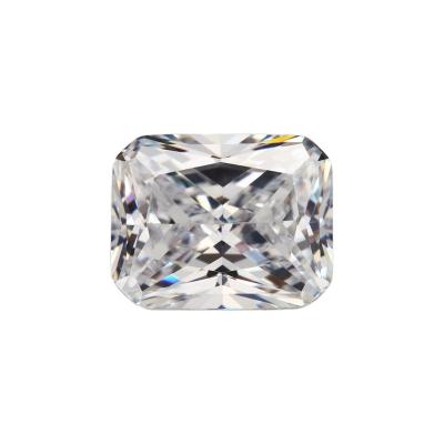 China Jewelry Making Wholesale High Quality Radiant Cut Diamond Loose Gemstone Synthetic Moissanite From Lab Developed Moissanite for sale