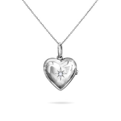 China New Cute Fashion Heart Necklace For Women Girl Chain Heart Shape Necklace Gift 18k Gold Pendant Necklace for sale