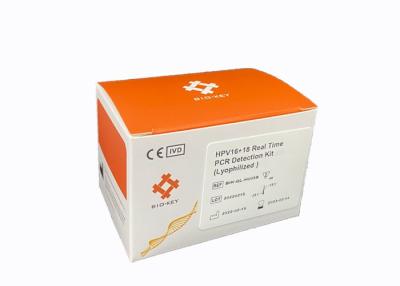 China RT HPV PCR Kit 16 18 Genotype Fluorescence Probing Human Papillomavirus Pcr for sale