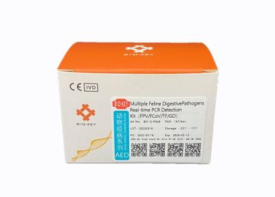 China Multiple Feline Digestive Test Kit PCR Taqman GI Test Nucleic Acid Detection for sale