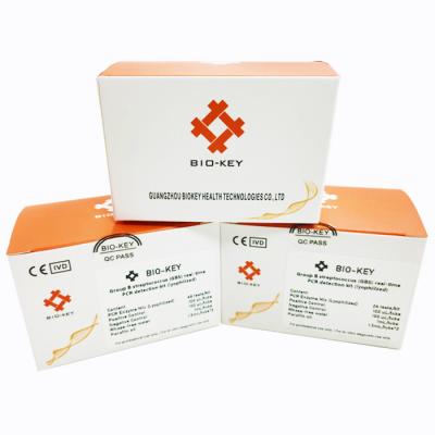 China PCR Groepsb Streptokok in real time STI van GBS STD Test Kit Lyophilized 48 Tests/Uitrusting Te koop