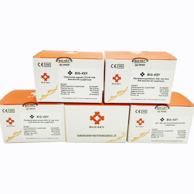 Cina La PCR in tempo reale del virus Herpes simplex HSV-6 ha liofilizzato 24tests/Kit in vendita