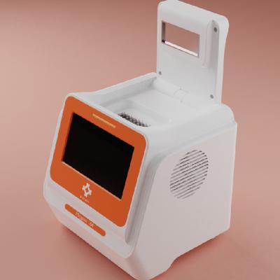 China Maschine 2×8 Wells 0.2ml 4 Wifi Funktelegrafie QPCR lenkt thermisches Realzeitcycler zu verkaufen