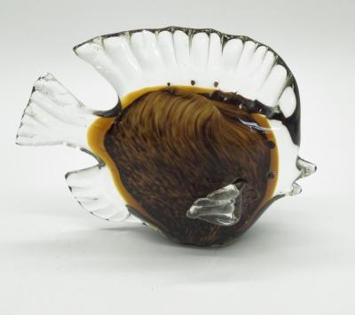 China Home Decoration Handmade Murano Glass Fish Decoration for sale