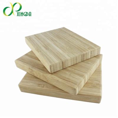 China Modern OEM Manufacturer Bamboo Plank For Furniture Board And Building Materials Custom Size Horizontal Vertical for sale