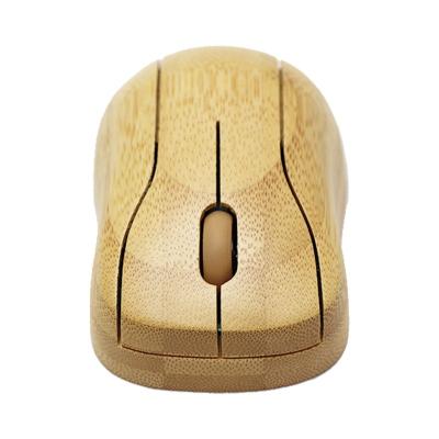 China High sensitivity factory wholesale high quality wireless optical bamboo mouse for sale