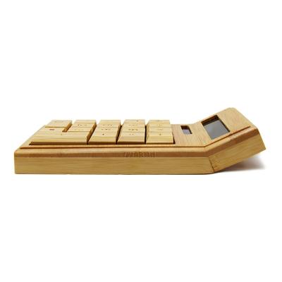 China Environmental Friendly Bamboo Solar Calculator General Purpose Calculator for sale