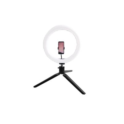 China 10 inch Selfie Ring Light with Table Tripod Mount and Flexi Phone Clamp for Youtube Live Stream /Makeup LED-100K2 for sale