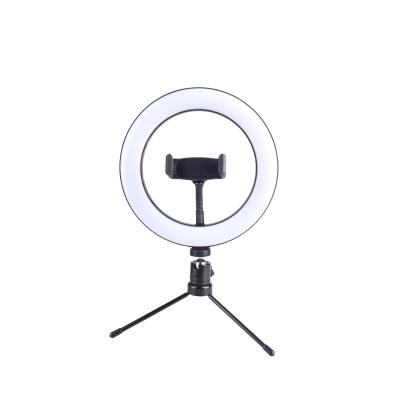 China Ring Light with metal 10 inch 10inch/26cm usb charger portable ce led, rohs nc; ZHE Curve >85 10inch/26cm for sale