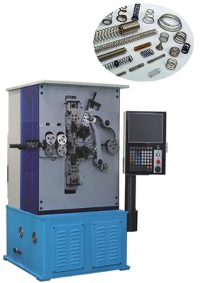 China Two Axis Control Spring Forming Machine With Overrunning Coupler Feeding Material for sale