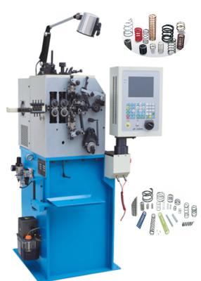 China Schnell prüfen Sie automatischer Frühlings-umwickelnden Maschinen-Durchmesser 0,2 Millimeter bis 1,2 Millimeter für Batterie-Frühlinge aus zu verkaufen