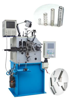 China Schraubenartiger Frühlings-Produktionsmaschine-unbegrenzter Hochgeschwindigkeitsdraht-Fütterungslänge zu verkaufen